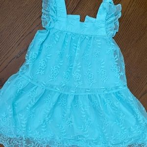 Koala Kids Lace Blue Dress 5T